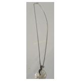 Necklace W/ Mother Of Pearl Sterling Pendant