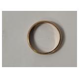 14k Gold Band Ring 2.1g Size 6