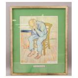 Litho on Paper by Vincent Van Gogh 