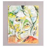 Ukrainian WC on Paper Sgd Alexander Bogomazov