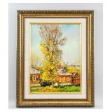 Oil on Canvas Signed KPM XAO X. M. 7TYA