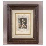 Victorian Etching on Paper by William Finden