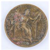 1924 Portugal 1 Escudo Coin