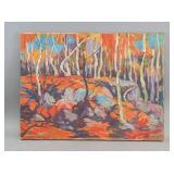 Canadian Oil on Canvas Sgd Alexander Young Jackson