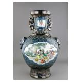 Chinese Famille Rose Porcelain Vase Yongzheng MK