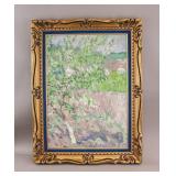 European Oil on Board Signed A. Jepacumob 