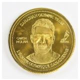 2002 Owen Nolan Canadian Olympic Team Coin