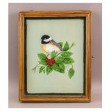 Vintage Oil Painted Wooden Key Box