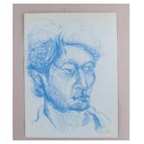 Canadian Charcoal on Paper Attr. Clarence Gagnon