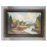 Germany Oil on Canvas Signed Georg Kuboth