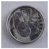 2009 Brazil 50 Centavos Coin Rio Branco