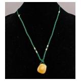 Chinese Tianhuang Stone Carved Pendant