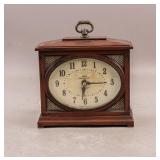 Vintage American Wood Electrical Mantle Clock