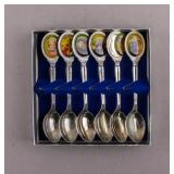 Vintage Royal Family Silver-plated Tea Spoons 6pc