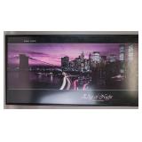 New York Framed Poster Edge of Night Louis Goldman