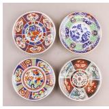 Japanese Porcelain Imari Plates 4pc