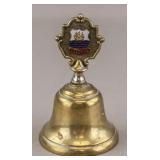British Clacton Brass Carved Bell