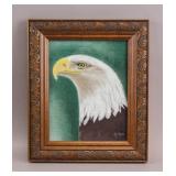 American Oil on Board Signed Alfred Kelk