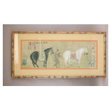 Chinese Lithograph on Paper by Kan Han