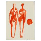 Watercolor on Paper Signed Joseph Beuys Warren Art