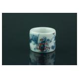 Chinese Qing Era Porcelain Archers