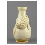 Chinese Yuan Era Pottery Carved Dragon Vase