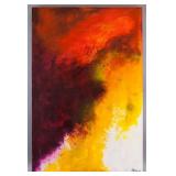 Ukrainian Oil on Canvas Signed Alina Miro