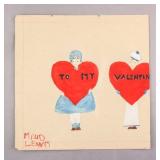 Canadian Mixed Media on Paper Signed Maud Lewis