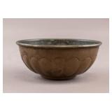 Tibetan Silver-plated Copper Bowl