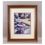 American Framed Print on Paper by Edward Noott