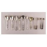 Silver-plated Wm Rogers & Son Tableware 9pc