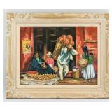 American Oil on Canvas Signed James Carlin 