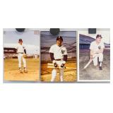 MLB Vintage Baseball Players Photographs 12pc