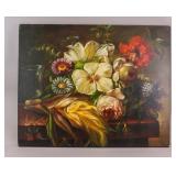 Canadian Oil on Canvas Signed  P. Corraut