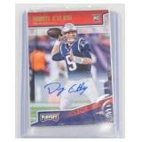 2018 Panini Rookie Danny Etling Autographed Card