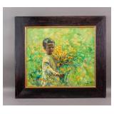 Canadian Oil on Canvas Signed F. A. Morsotoz