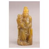 Chinese Shoushan Stone Carved Sculpture