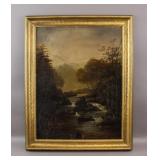 British Oil on Canvas Attr. William Mellor