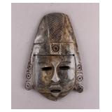 Antique Mayan Hardstone Carved Mask