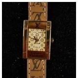 Vintage LV Specimen Gold-plated Watch