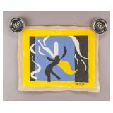 French Acrylic on Canvas Signed Henri Matisse