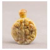 Chinese Rare Brown Russet Jade Snuff Bottle