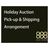 Holiday Auction Pick-up & Shipping Arrangement