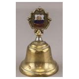 British Clacton Brass Carved Bell