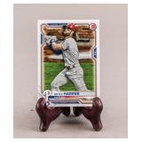 2021 Bowman Veterans Bryce Harper Card