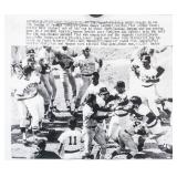 1973 Red Sox-Yankees Battle Photo