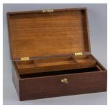 American Wood Carved Jewellery Box