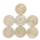 1977-80 Portugal 2.50 Escudos Coins 7pc