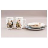 American Porcelain Tea Set Norman Rockwell Museum
