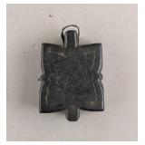 18c Tibetan Wood Carved Spice Box